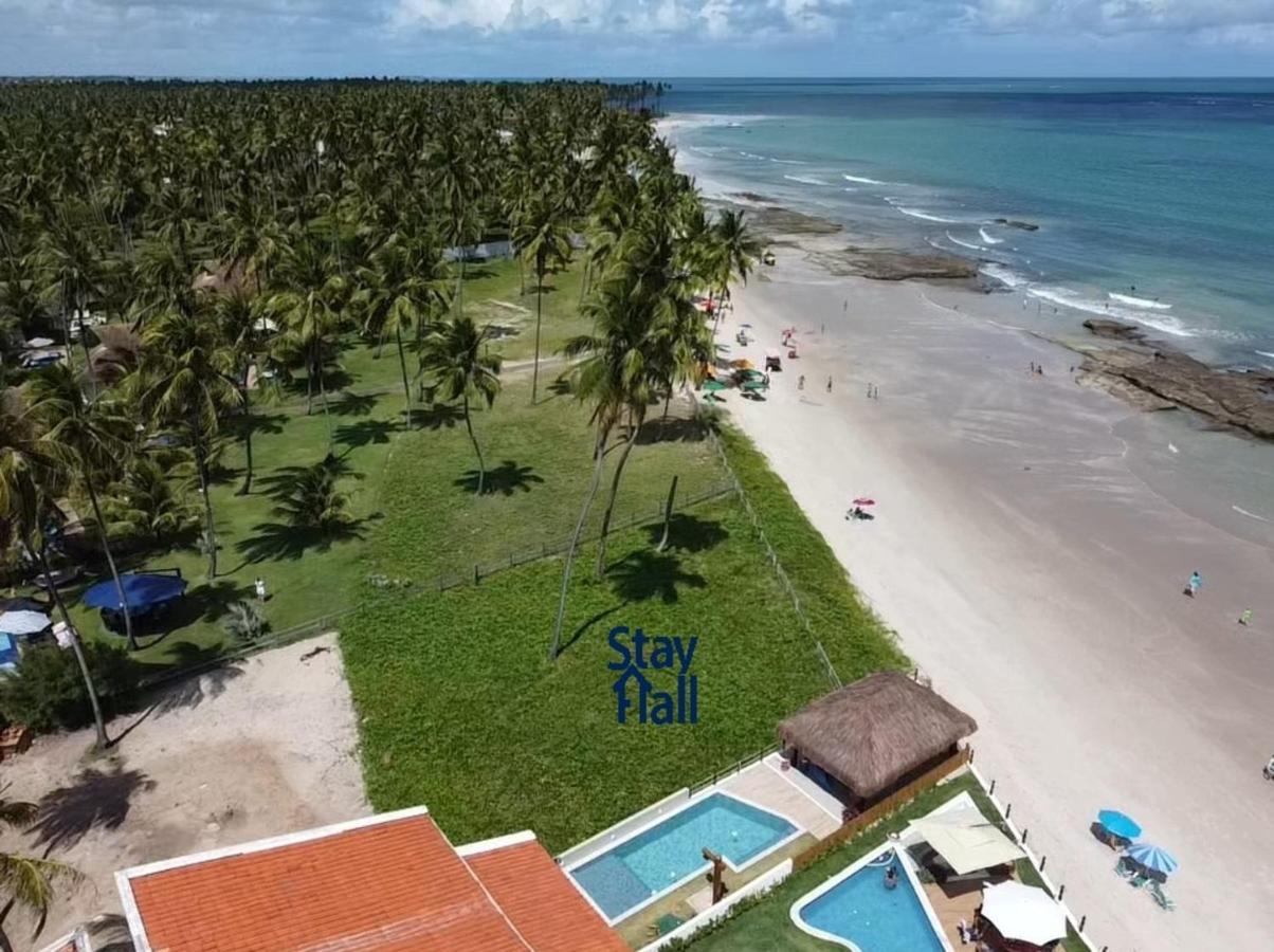 プライア・ドス・カルネイロス Casa-4Qts-Beira Mar-Piscina E Cozinheira-Sh038ヴィラ エクステリア 写真